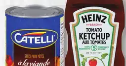 Marches Tradition HEINZ (375 mL), CATELLI (680 mL) TOMATO KETCHUP OR PASTA SAUCE offer