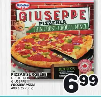 Marches Tradition DR. OETKER GIUSEPPE GIUSEPPE FROZEN PIZZA offer