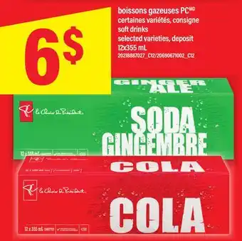 Maxi BOISSONS GAZEUSES PC /SOFT DRINKS, 12x355 mL offer