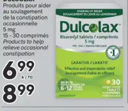 Brunet DULCOLAX Produits pour aider au soulagement de la constipation occasionnelle 5 mg offer