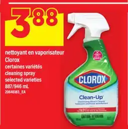 Maxi NETTOYANT EN VAPORISATEUR CLOROX, 887/946 ML offer