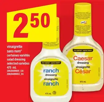 Maxi VINAIGRETTE SANS NOM | SALAD DRESSING, 475 ML offer