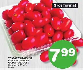 Marches Tradition GRAPE TOMATOES offer