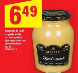 Maxi MOUTARDE DE DIJON ORIGINALE MAILLE, 500 ML offer