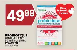 Rachelle-Bery Grocery GENUINE HEALTH 50 milliards d'UFC PROBIOTIC offer