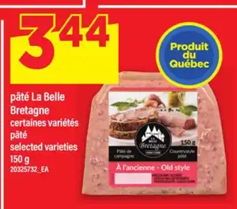 Maxi PÂTÉ LA BELLE BRETAGNE | PÂTÉ, 150 g offer