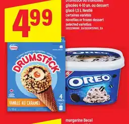 Maxi DRUMSTICK OU FRIANDISES GLACÉES 4-10 UN. OU DESSERT GLACÉ 1,5 L NESTLÉ offer