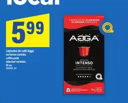 Maxi CAPSULES DE CAFÉ AGGA | coffee pods, 10 un offer