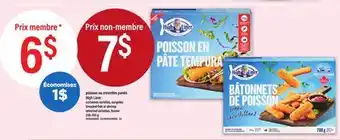 Maxi POISSON OU CREVETTES PANÉS HIGH LINER / BREADED FISH OR SHRIMP, 330-700 G offer