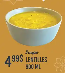 Marché Adonis SOUPE LENTILLES offer