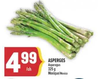 Marché Adonis ASPERGES/Asparagus offer