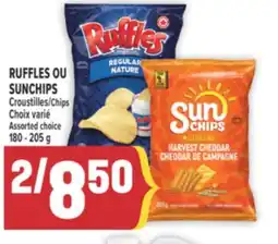 Marché Adonis RUFFLES OU SUNCHIPS CROUSTILLES | CHIPS offer