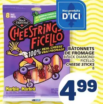 Marché Bonichoix BLACK DIAMOND FICELLO CHEESE STICKS offer