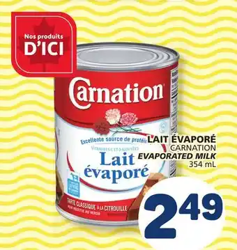 Marché Bonichoix CARNATION EVAPORATED MILK offer