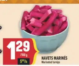 Marché Adonis NAVETS MARINÉS | MARINATED TURNIPS offer