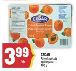 Marché Adonis CEDAR PÂTE D'ABRICOTS/APRICOT PASTE offer