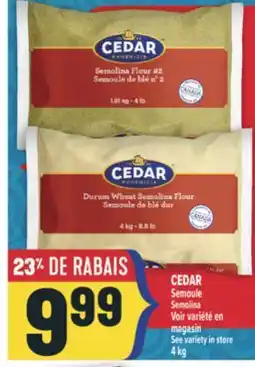 Marché Adonis CEDAR SEMOULE offer