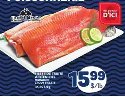 Marché Bonichoix RAINBOW TROUT FILLETS offer