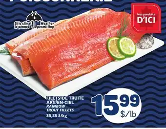 Marché Bonichoix RAINBOW TROUT FILLETS offer