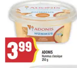 Marché Adonis ADONIS HUMMUS CLASSIQUE offer