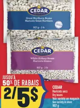 Marché Adonis CEDAR HARICOTS SECS | DRY BEANS offer