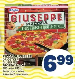 Marché Bonichoix DR.OETKER GIUSEPPE FROZEN PIZZA offer