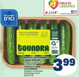 Marché Bonichoix SEEDLESS MINI CUCUMBERS offer