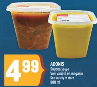 Marché Adonis ADONIS Soupes offer