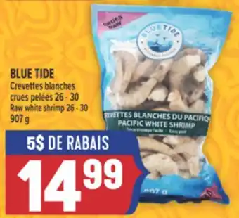 Marché Adonis BLUE TIDE Crevettes blanches crues pelées 26 - 30 | Raw white shrimp 26 - 30 offer