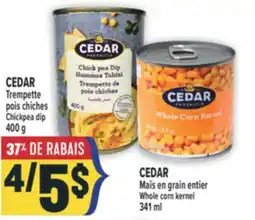 Marché Adonis CEDAR TREMPETTE POIS CHICHES | CHICKPEA DIP offer