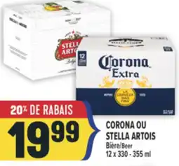 Marché Adonis CORONA OU STELLA ARTOIS Bière | BEER offer