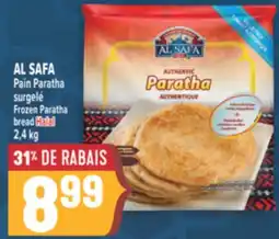 Marché Adonis AL SAFA PAIN PARATHA SURGELÉ | FROZEN PARATHA BREAD HALAL offer