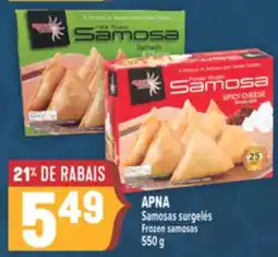 Marché Adonis APNA Samosas surgelés/Frozen samosas offer