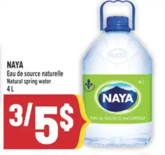 Marché Adonis NAYA EAU DE SOURCE NATURELLE | NATURAL SPRING WATER offer