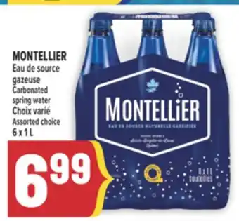 Marché Adonis MONTELLIER EAU DE SOURCE GAZEUSE | CARBONATED SPRING WATER offer