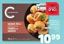 Marché Bonichoix COMPLIMENTS FROZEN SAUSAGE ROLLS offer