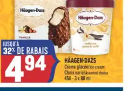 Marché Adonis HÄAGEN-DAZS Crème glacée | Ice cream offer