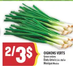 Marché Adonis OIGNONS VERTS/Green onions offer