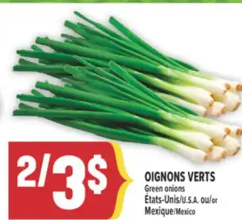 Marché Adonis OIGNONS VERTS/Green onions offer