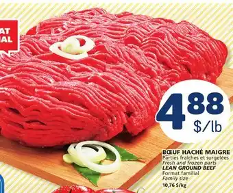 Marché Bonichoix Fresh and frozen parts LEAN GROUND BEEF offer