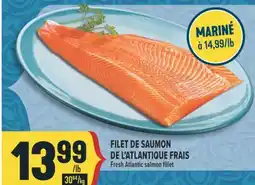 Marché Adonis FILET DE SAUMON DE L'ATLANTIQUE FRAIS | FRESH ATLANTIC SALMON FILLET offer