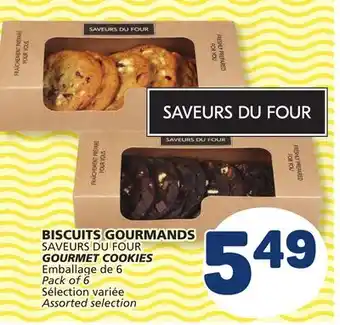 Marché Bonichoix SAVEURS DU FOUR GOURMET COOKIES offer