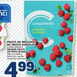 Marché Bonichoix COMPLIMENTS FROZEN FRUITS OR FRUIT BLEND offer