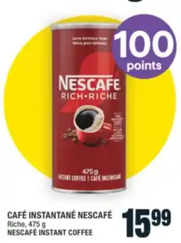 Super C CAFÉ INSTANTANÉ NESCAFÉ | NESCAFÉ INSTANT COFFEE offer