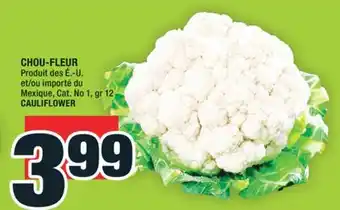 Super C CHOU-FLEUR | CAULIFLOWER offer