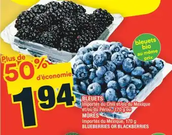 Super C BLEUETS | BLUEBERRIES offer