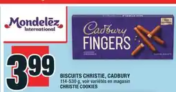 Super C BISCUITS CHRISTIE, CADBURY | CHRISTIE COOKIES offer