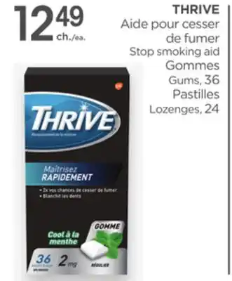 Proxim THRIVE Stop smoking aid Gommes offer