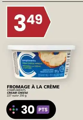 Rachelle-Bery Grocery COMPLIMENTS CREAM CHEESE offer