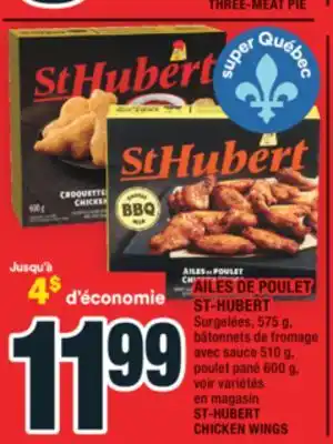 Super C AILES DE POULET ST-HUBERT | ST-HUBERT CHICKEN WINGS offer